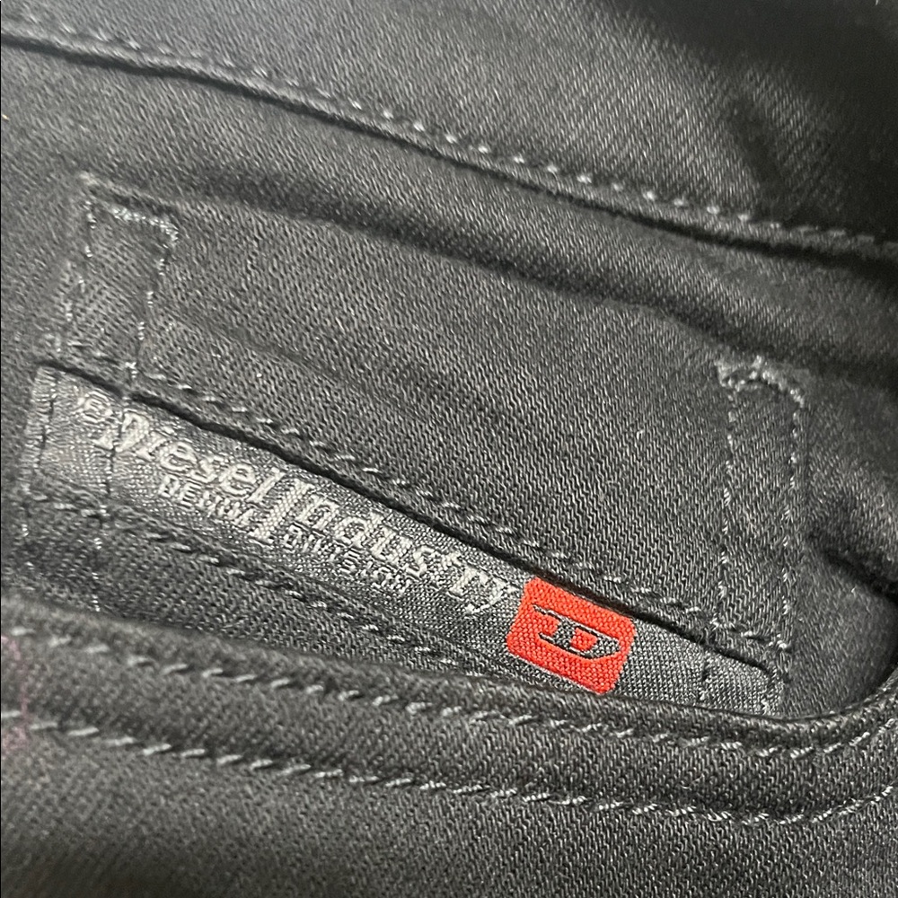Diesel Black Super Skinny Women’s Size W28-L32 SKINZEE-XP Jeans - Picture 3 of 10